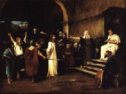 Christ before Pilate Mihaly Munkacsy